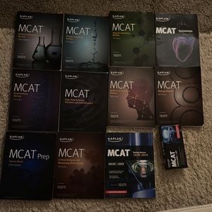 Kaplan MCAT books